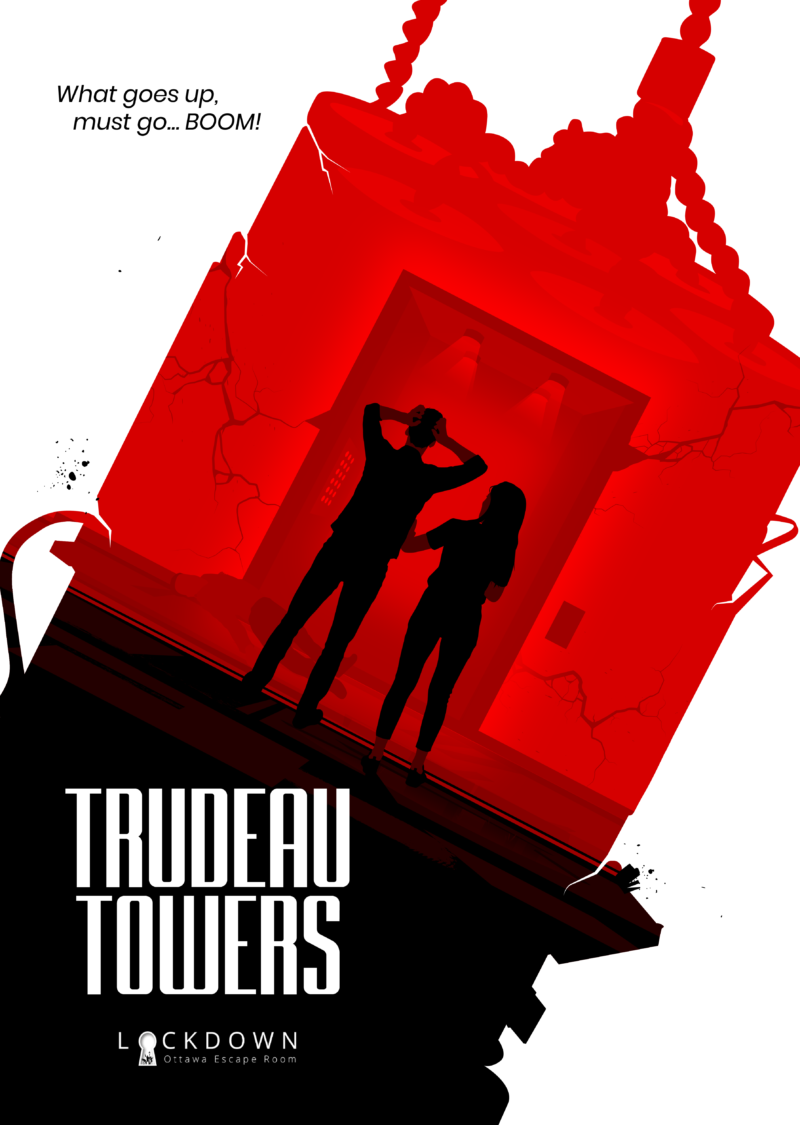 Trudeau Towers Game Poster