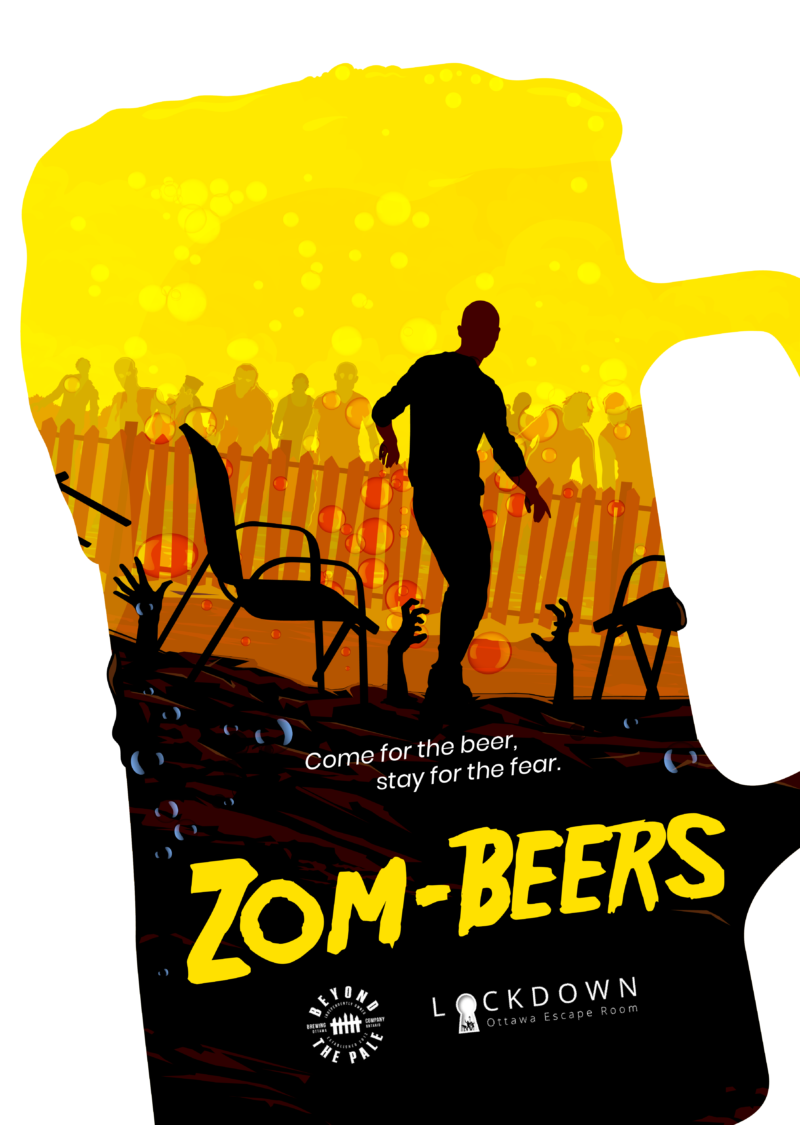 Zom-Beers Game Poster