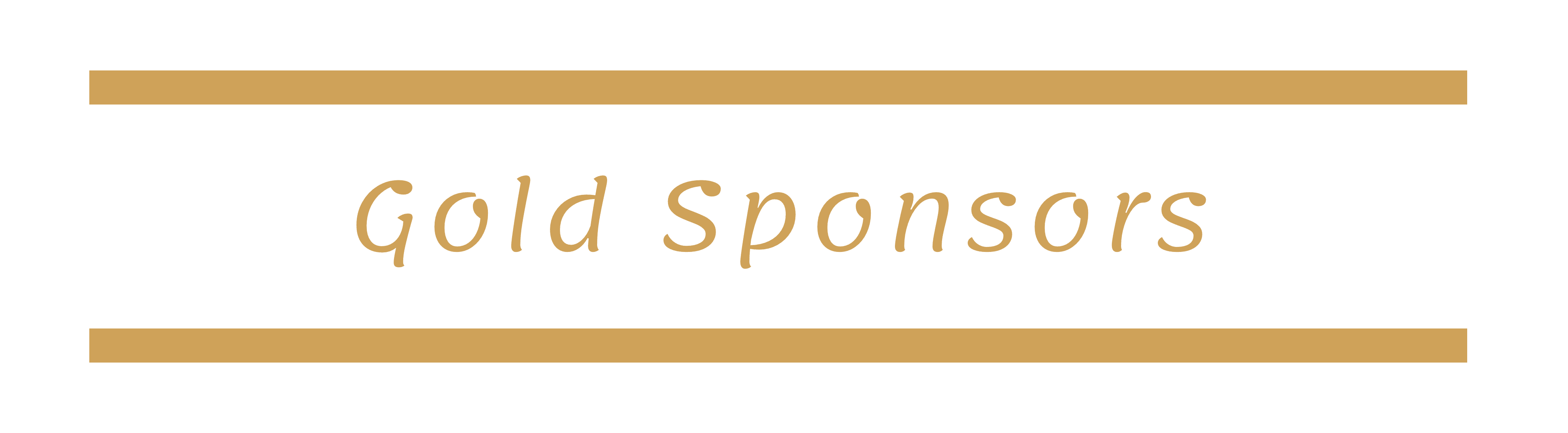 Gold Sponsors